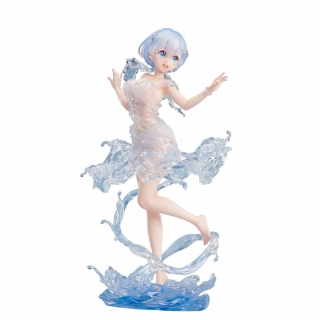 Re:Zero Starting Life in Another World Statue PVC 1/7 Rem Aqua Dress 23 cm