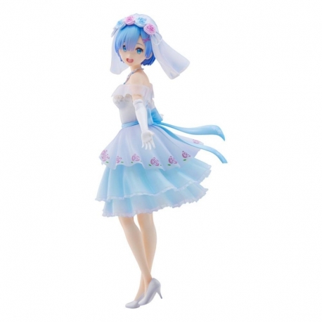 Re:Zero Starting Life in Another World Estatua PVC Rem Wedding Ver. 26 cm