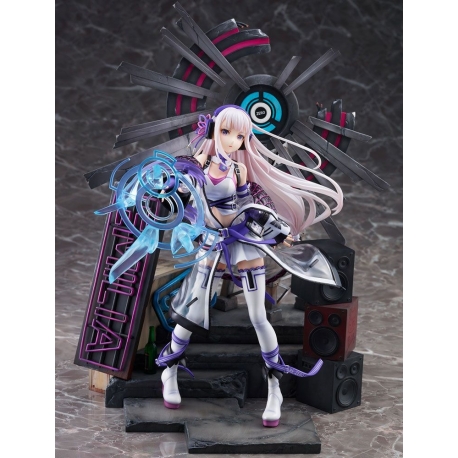 Re: Zero Starting Life in Another World Estatua 1/7 Emilia Neon City Ver. 30 cm