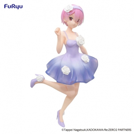 Re:Zero Estatua PVC Trio-Try-iT Bunnies Ram Flower Dress 21 cm