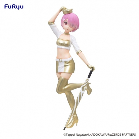 Re:Zero Starting Life in Another World Estatua PVC Trio-Try-iT Ram Grid Girl 21 cm