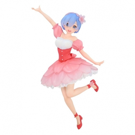 Re: Zero Estatua PVC Trio-Try-iT Rem /Cherry Blossoms 21 cm