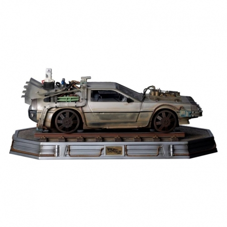Regreso al Futuro III Estatua 1/10 Art Scale DeLorean 57 cm