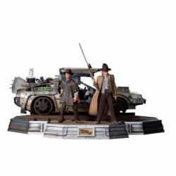 Back to the Future III Statues 1/10 Art Scale Full Deluxe Set 57 cm
