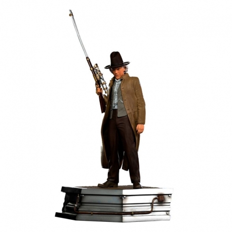 Back to the Future III Statue 1/10 Art Scale Doc Brown 32 cm