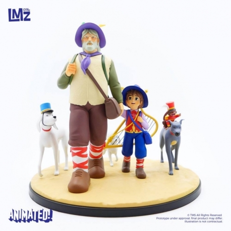 Remi Statue Remi, Vitalis, Dolce, Zerbino & Joli-Coeur 22 cm - Damaged packaging