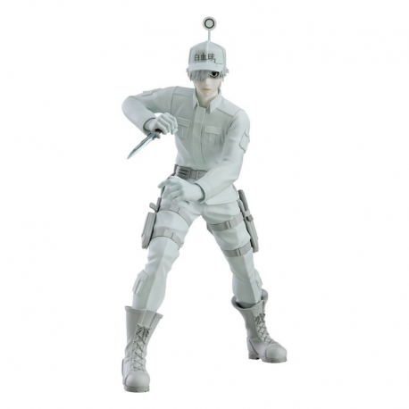 Cells at Work! PVC Pop Up Parade Statue White Blood Cell (Neutrophil) 19 cm