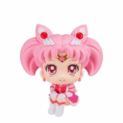 Sailor Moon Cosmos The Movie Estatua PVC Look Up Eternal Sailor Chibi Moon 11 cm