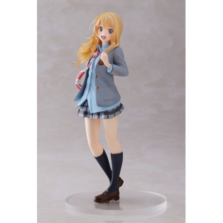 Shigatsu wa Kimi no Uso Coreful Estatua PVC Kaori Miyazono School Uniform Ver. 18 cm