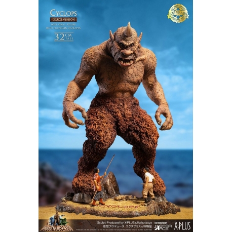 Simbad y la princesa Estatua Soft Vinyl Ray Harryhausens Cyclops Deluxe Version 32 cm