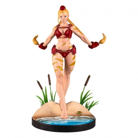 Street Fighter Estatua 1/4 Cammy: Red Variant 44 cm