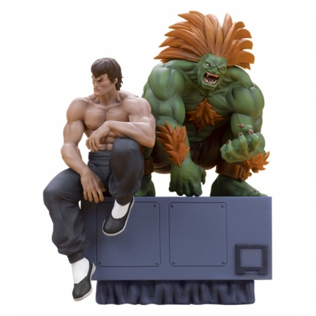Street Fighter Estatuas PVC 1/10 Blanka & Fei Long 21 cm