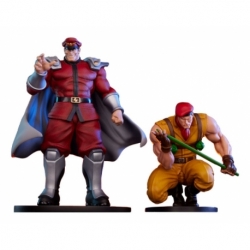 Street Fighter Statues PVC 1/10 M. Bison & Rolento 21 cm