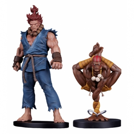 Street Fighter Statues PVC 1/10 Akuma & Dhalsim 21 cm