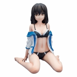 Strike the Blood Final Estatua PVC 1/4 Yukina Himeragi Black Lingerie Ver. 22 cm
