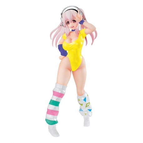 Super Sonico Statue PVC Super Sonico Concept Figure 80's/Another Color/Yellow Ver. 18 cm