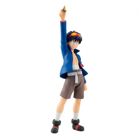 Tengen Top Gurren Lagann Statue PVC Pop Up Parade Simon 17 cm