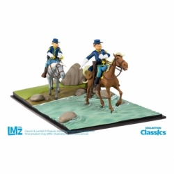The Bluecoats Estatua Collection Chesterfield y Blutch 23 cm