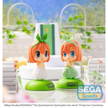 The Quintessential Quintuplets: The Movie Estatua PVC Chubby Collection Yotsuba Nakano 11 cm