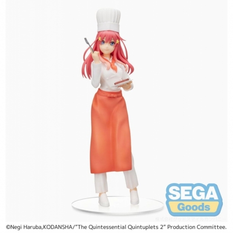 The Quintessential Quintuplets 2 Estatua PVC SPM Itsuki Nakano Cook Ver. 23 cm