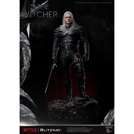 The Witcher Estatua Infinite Scale 1/3 Geralt of Rivia 74 cm