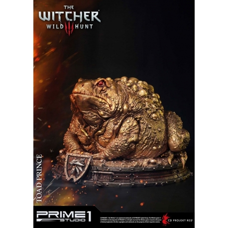 Witcher 3 Hearts of Stone Estatua Toad Prince of Oxenfurt Gold Ver. 34 cm