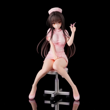 To Love-Ru Darkness Estatua PVC Yui Kotegawa Nurse Cos 22 cm