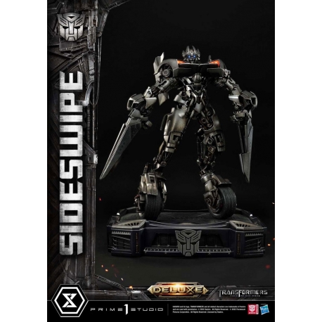 Transformers: Dark of the Moon Estatua Polystone Sideswipe Deluxe Bonus Version 57 cm