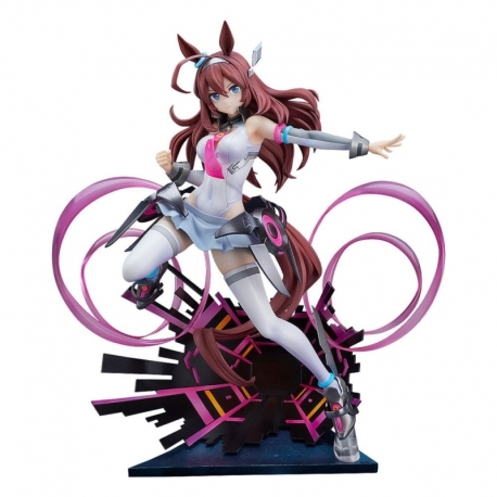 Uma Musume Pretty Derby Statue PVC 1/7 Mihono Bourbon The Chestnut Cyborg 26 cm