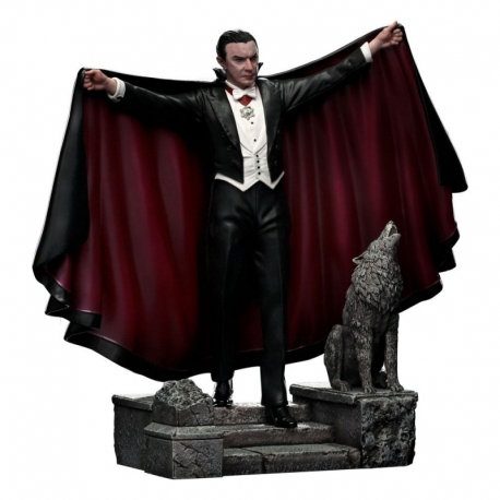 Universal Monsters Estatua 1/10 Deluxe Art Scale Dracula 22 cm