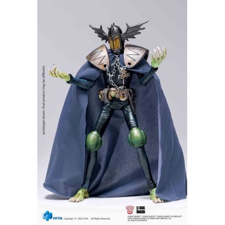 2000 AD Figura 1/18 Exquisite Mini Judge Fear 10 cm