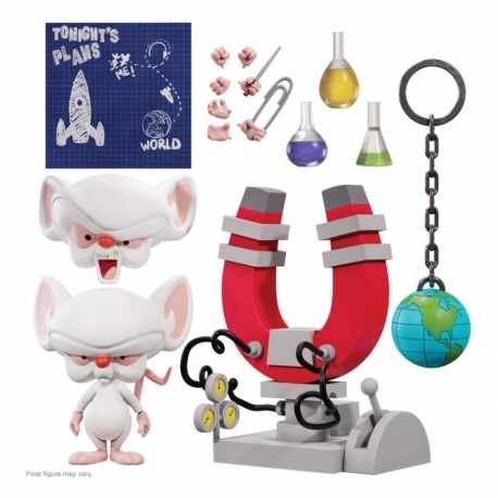 Animaniacs Figura Ultimates Brain 18 cm