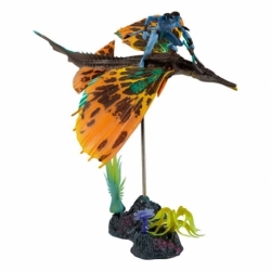 Avatar: el sentido del agua Figuras Deluxe Large Jake Sully & Skimwing