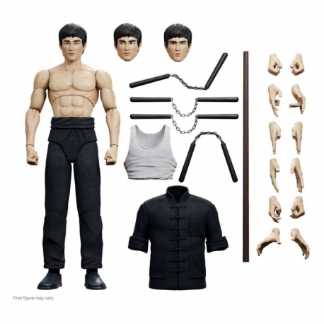 Bruce Lee Figura Ultimates Bruce The Warrior 18 cm - Embalaje dañado