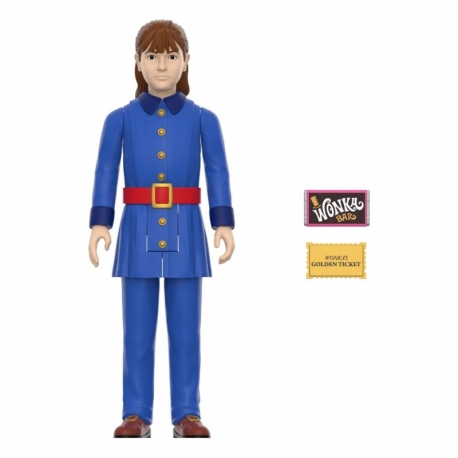 Un mundo de fantasía (1971) ReAction Figura Violet Beauregarde Wave 01 10 cm