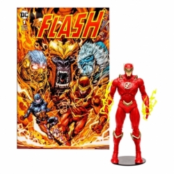 DC Direct Figura & Cómic Page Punchers The Flash Barry Allen (The Flash Comic) 18 cm