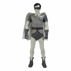 DC Retro Figura Batman 66 Robin (Black & White TV Variant) 15 cm