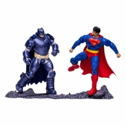DC Pack 2 Figuras Collector Multipack Superman vs. Armored Batman 18 cm