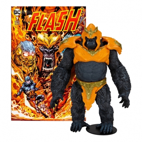 DC Direct Figura Megafigs & Cómic Page Punchers Gorilla Grodd (The Flash Comic) 30 cm