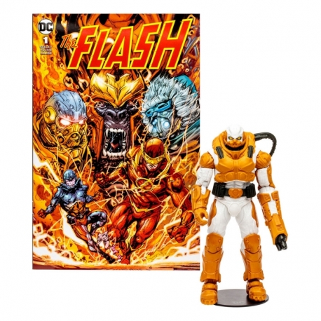 DC Direct Page Punchers Figura & Cómic Heatwave (The Flash Comic) 18 cm