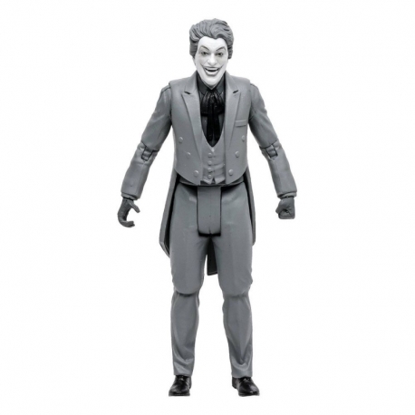 DC Retro Figura Batman 66 The Joker (Black & White TV Variant) 15 cm