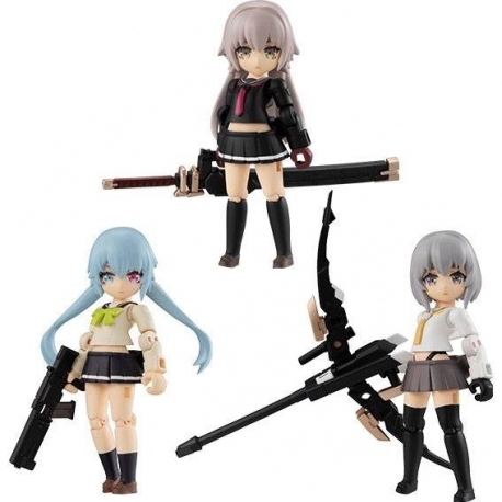 Heavily Armed High School Girls Figuras Desktop Army 8 cm Surtido Team 1 (3)