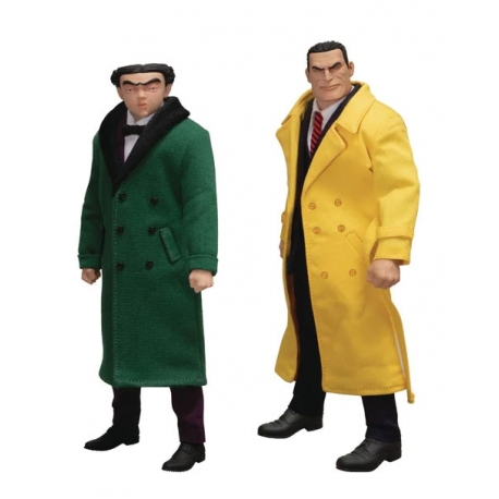 Dick Tracy Figuras 1/12 Dick Tracy vs Flattop Box Set 17 cm