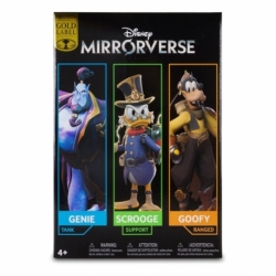 Disney Mirrorverse Figuras Combopack Genie, Scrooge McDuck & Goofy (Gold Label) 13 - 18 cm