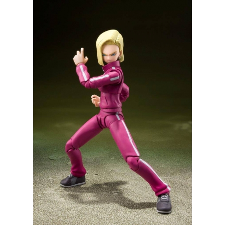 Dragon Ball Super Figura S.H. Figuarts Android 18 (Universe Survival Saga) 14 cm