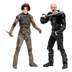 Dune: part two Pack of 2 Figures Paul Atreides & Feyd-Rautha Harkonnen 18 cm