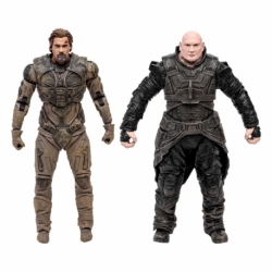 Dune: part two Pack of 2 Gurney Halleck & Rabban Figures 18 cm