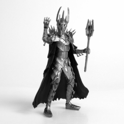 El Señor de los Anillos Figura BST AXN Sauron 13 cm