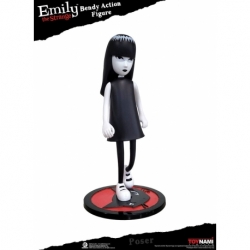 Emily the Strange Figure Bendy Emily & Mystery Kitty 25 cm