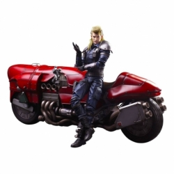 Final Fantasy VII Remake Play Arts Kai Figura & Vehículo Roche & Bike